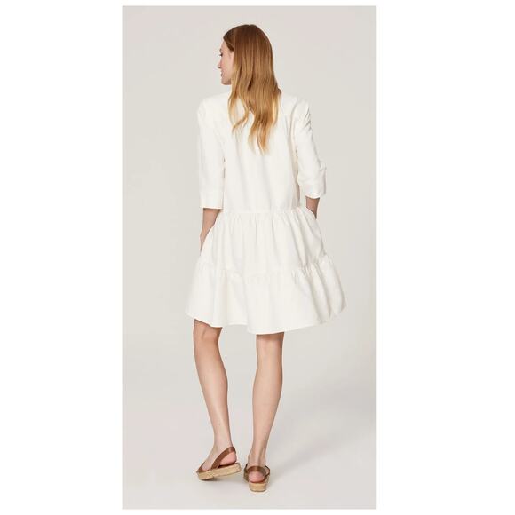 Apiece Apart Maurino Drop Waist Dress Size Small - Picture 4 of 14